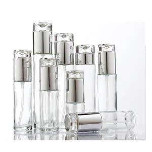 קרם בקבוק זכוכית